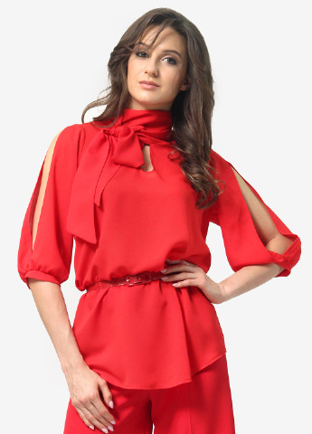 Червона демісезонна блуза Lada Lucci