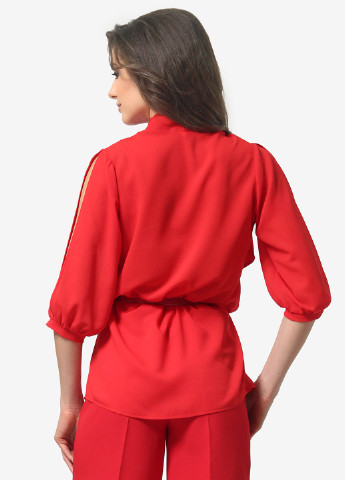 Красная демисезонная блуза Lada Lucci