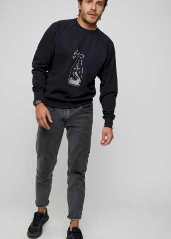 Чорний світшот YAPPI (198688799)