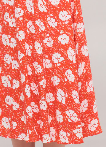 Яскраво-червона кежуал сукня Boden з квітковим принтом