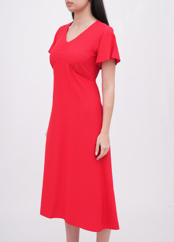 Коралова кежуал сукня а-силует EQUILIBRI однотонна