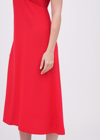 Коралова кежуал сукня а-силует EQUILIBRI однотонна