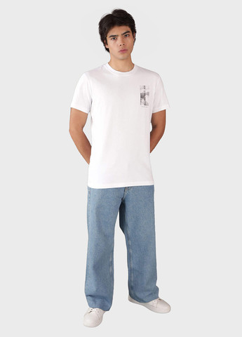 Белая футболка Calvin Klein Jeans