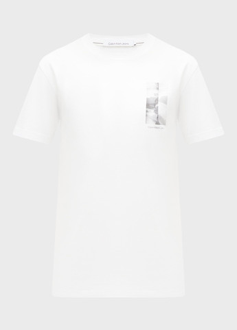 Белая футболка Calvin Klein Jeans