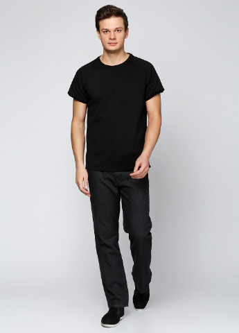 Черные демисезонные джинсы Pierre Cardin