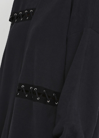 Черное кэжуал платье а-силуэт Zara