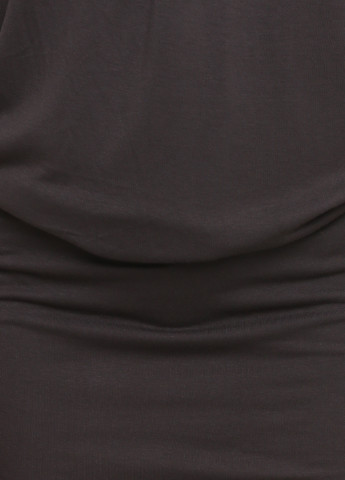 Темно-коричневое кэжуал платье с открытой спиной Killah