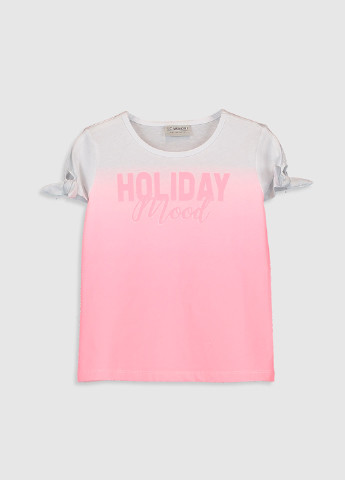 Розовая летняя футболка LC Waikiki