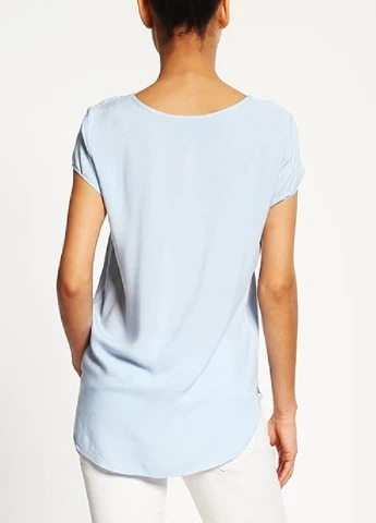 Світло-блакитна блуза Vero Moda