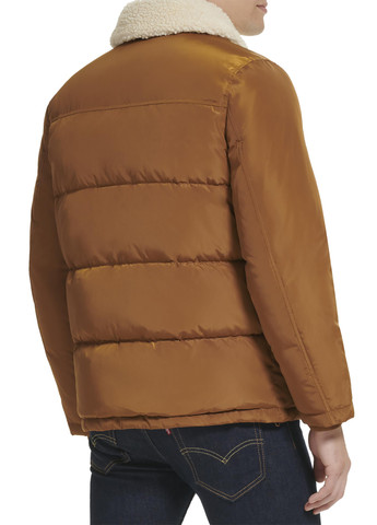 Коричнева демісезонна куртка Guess