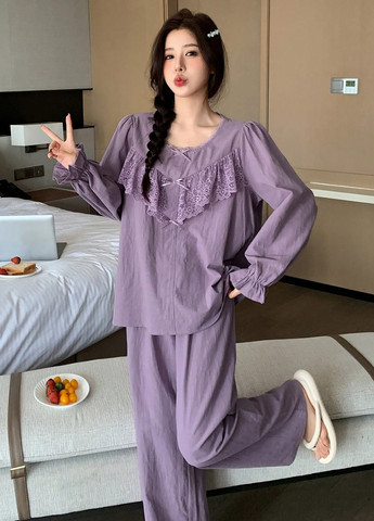 Бузкова всесезон піжама (сорочка, штани) сорочка + брюки SHEIN