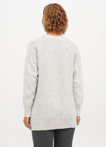 Светло-серый демисезонный кардиган No Brand