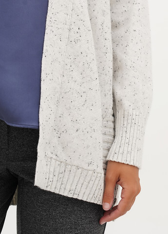 Светло-серый демисезонный кардиган No Brand