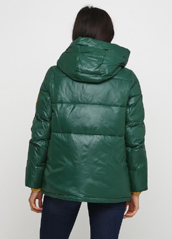 Зеленая зимняя куртка Lusskiri
