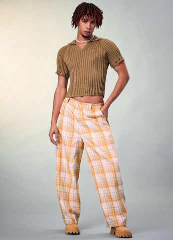 Бежевий літній светр пуловер SHEIN