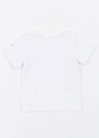 Рожевий демісезонний комплект (футболка, комбінезон) Ляля