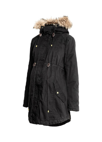Чорна демісезонна куртка для вагітних H&M