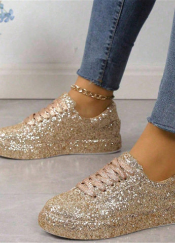 Золоті кросівки SHEIN