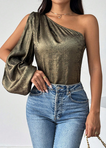 Золота блуза SHEIN