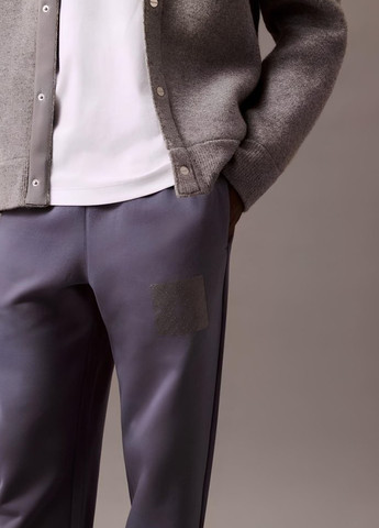 Серые спортивные демисезонные джоггеры брюки Calvin Klein