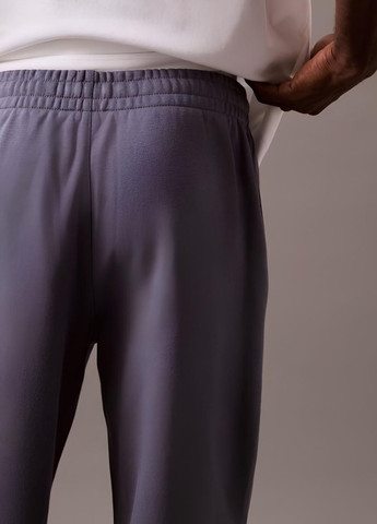 Серые спортивные демисезонные джоггеры брюки Calvin Klein