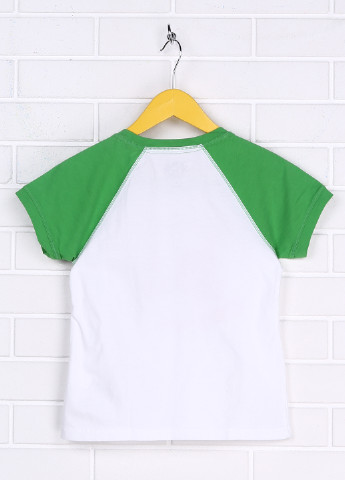 Зеленая летняя футболка с коротким рукавом Juicy Couture