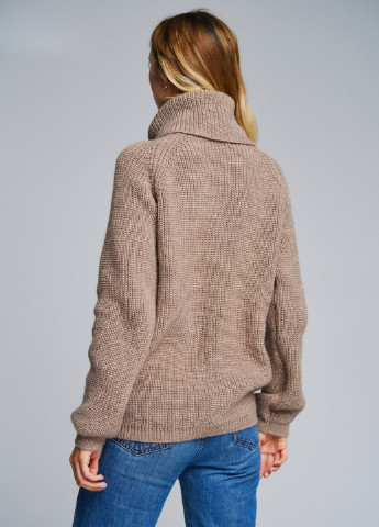 Светло-коричневый демисезонный свитер SVTR