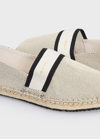 Бежевые эспадрильи Gant однотонный логотип (322564296)