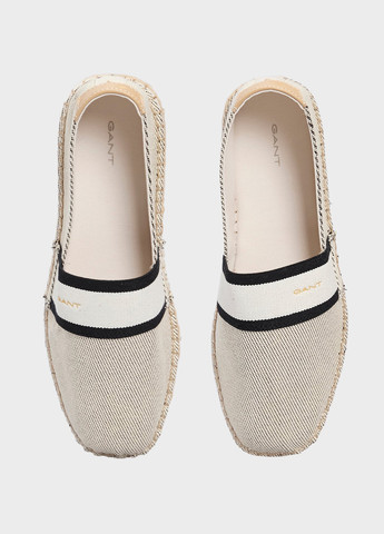 Бежевые эспадрильи Gant однотонный логотип (322564296)