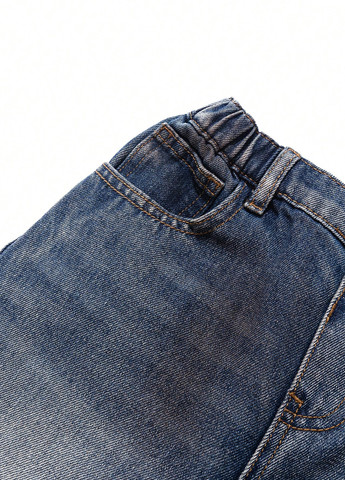 Синие демисезонные джинсы SHEIN