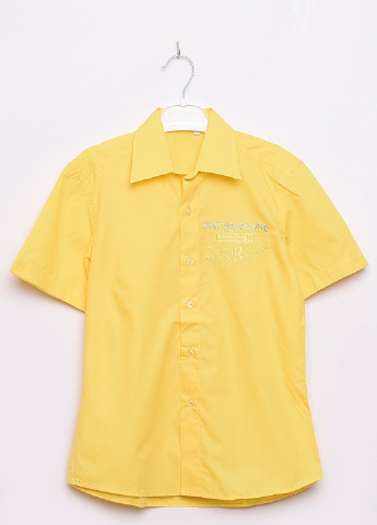 Сорочка дитяча хлопчик жовта Let's Shop (253910000)