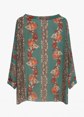 Зелёная блуза Sassofono