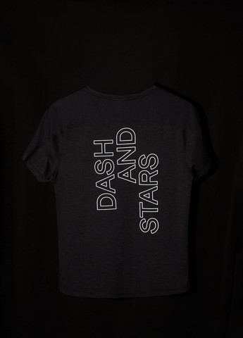 Графітова всесезон футболка Dash&Stars