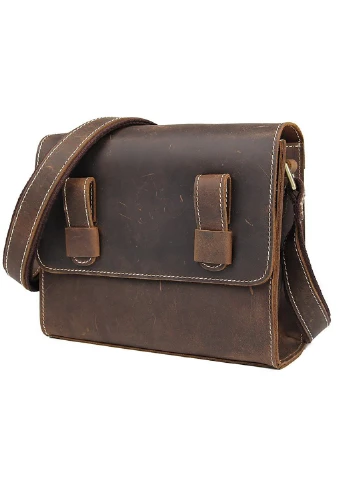 Чоловіча шкіряна сумка 22,5х17х6 см Vintage (229458652)