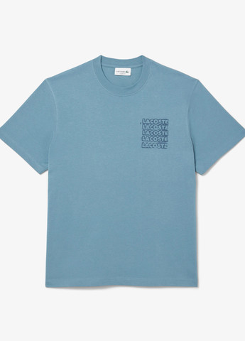 Темно-синяя футболка Lacoste