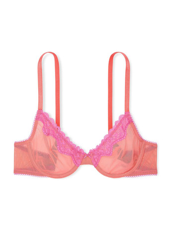 Оранжевый демисезонный комплект (бюстгальтер, трусики) Victoria's Secret