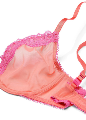 Оранжевый демисезонный комплект (бюстгальтер, трусики) Victoria's Secret