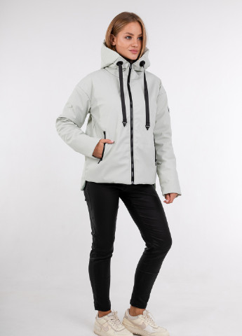 Фисташковая зимняя женская куртка «холли» Uzeff