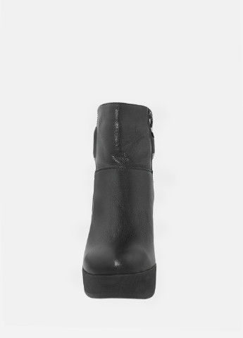 Зимние ботинки rf0648 черный Favi из натуральной замши