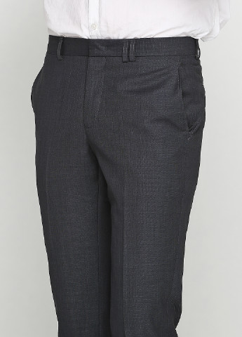 Темно-серые кэжуал демисезонные зауженные брюки Devred