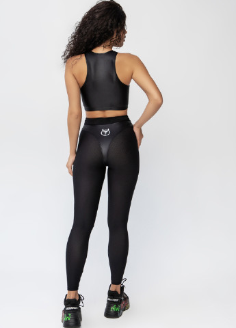 Черные демисезонные леггинсы TOTALFIT