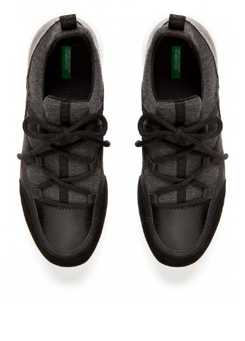 Черные демисезонные кроссовки United Colors of Benetton