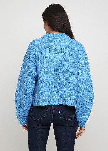 Синий демисезонный свитер H&M
