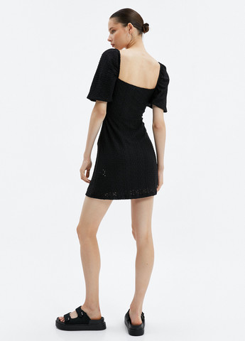 Черное кэжуал платье KOTON однотонное