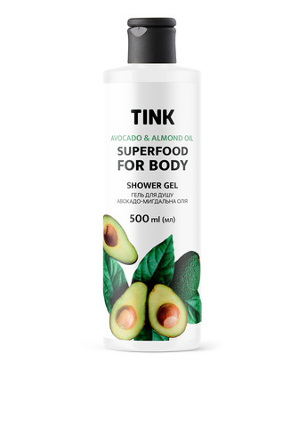 Гель для душу Авокадо-Мигдальна олія, 500 мл Tink (304726746)