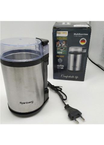 Кофемолка бытовая измельчитель RB-2205 мощная 600 W Rainberg (252834312)