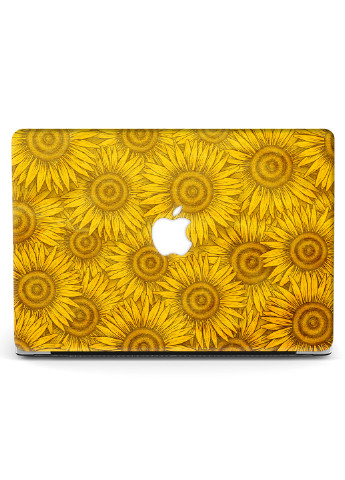 Чохол пластиковий для Apple MacBook Pro 13 A2289 / A2251 / A2338 Патерн соняшників (Sunflower pattern) (9772-2359) MobiPrint (218858429)
