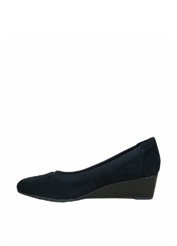 Clarks Туфлі туфлі-човники чорний з натуральна замша, — демісезон (252011328)