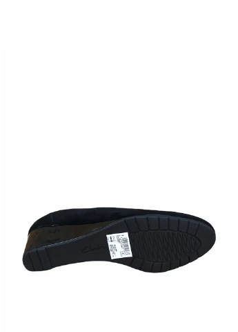 Clarks Туфлі туфлі-човники чорний з натуральна замша, — демісезон (252011328)