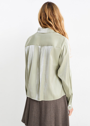 Оливковая блуза C&A